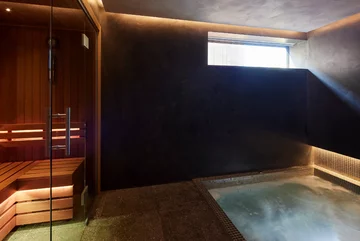 Różowy domek na plaży, projekt RX Architects RIBA, różowy domek na plaży