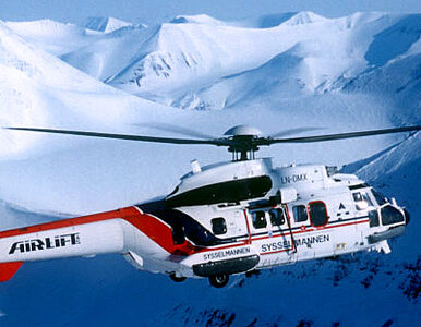 Miniatura: Helikopter rozbił się w norweskich górach
