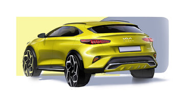 Nowa Kia XCeed na&nbsp;szkicach