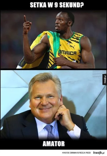 Mem z Aleksandrem Kwaśniewskim 
