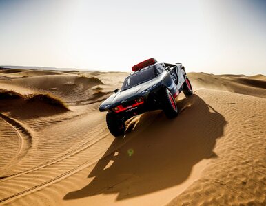 Miniatura: Oto Dakarowe Audi RS Q E-tron. Prąd będzie...
