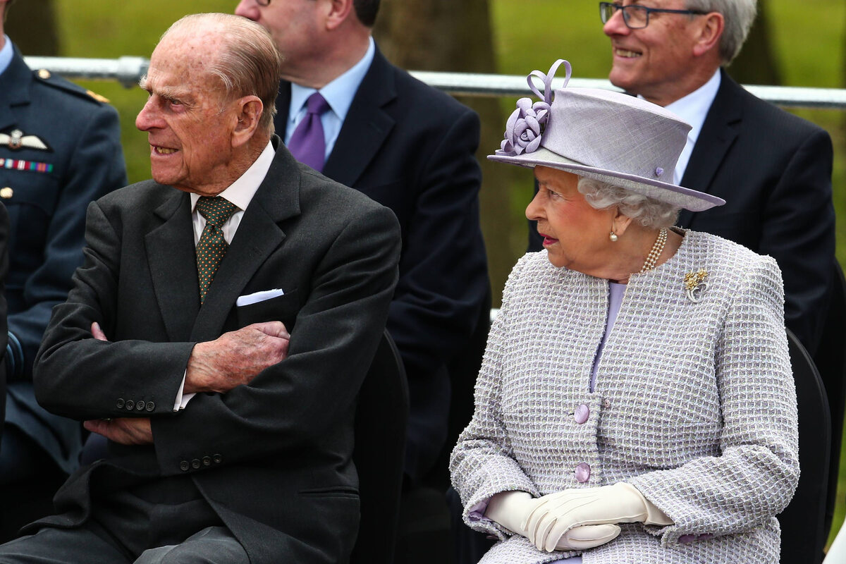Królowa Elżbieta i książę Filip w 2017 roku 