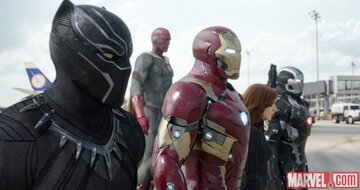 Team Iron Man w&nbsp;"Kapitan Ameryka: Wojna Bohater&oacute;w"