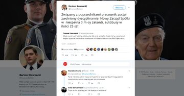 Wpis na&nbsp;TT wiceszefa MON