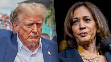 Trump i&nbsp;Harris