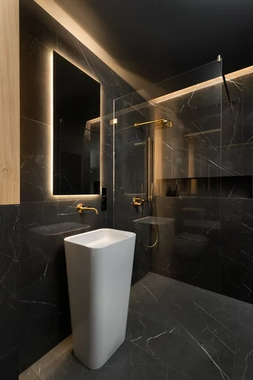 Funkcjonalne wnętrze z rewelacyjną łazienką 