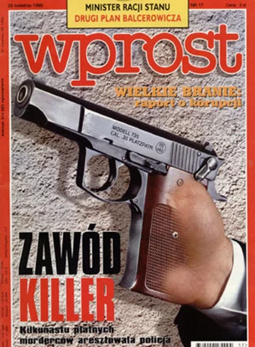 Okładka tygodnika Wprost nr 17/1999 (856)