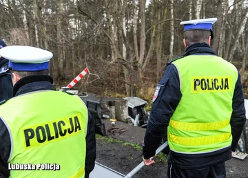 Akcja służb w miejscu tragicznego wypadku 