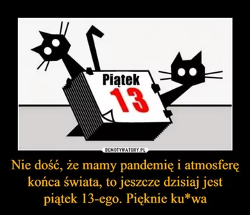 Memy z okazji piątku 13-stego 