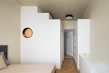 Mieszkanie w&nbsp;ząbki projektowane, autor Alepreda architecture