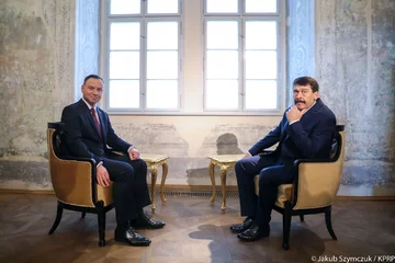 Andrzej Duda i Janos Ader 