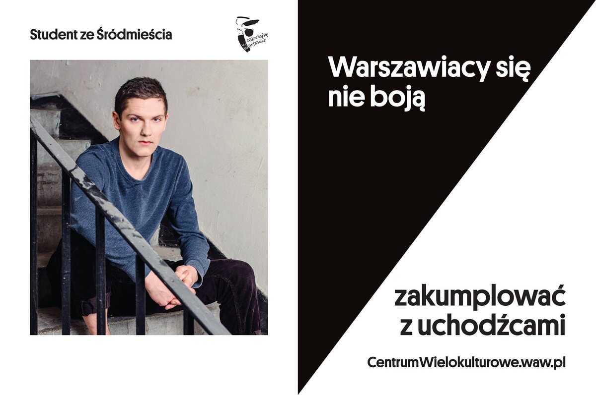 Plakaty rozwieszone w Warszawie 