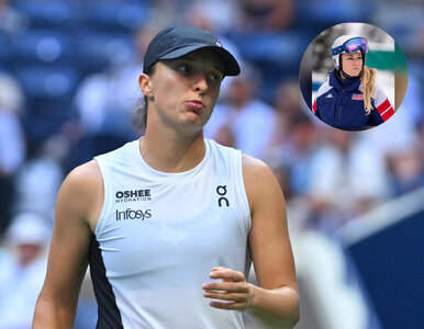 Miniatura: Iga Świątek ze wsparciem dla Lindsey Vonn....