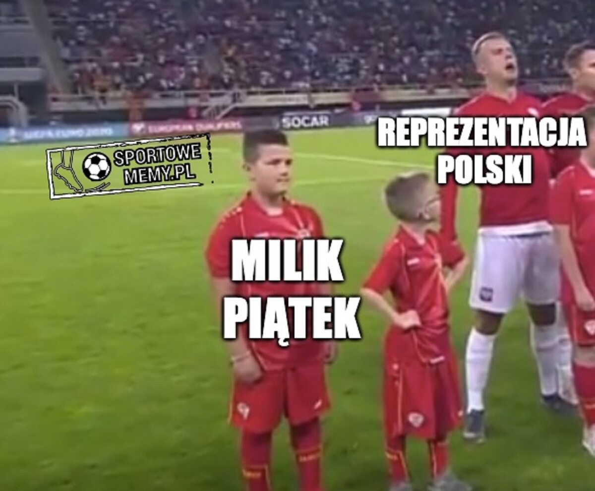 Memy po meczu Polska - Macedonia Północna 