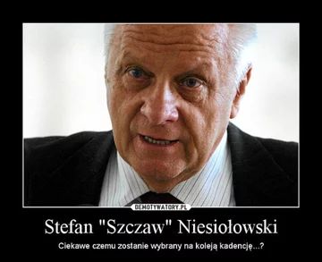 Mem ze Stefanem Niesiołowskim 
