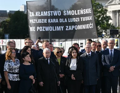 Miniatura: Kaczyński mówił o dronach na miesięcznicy...