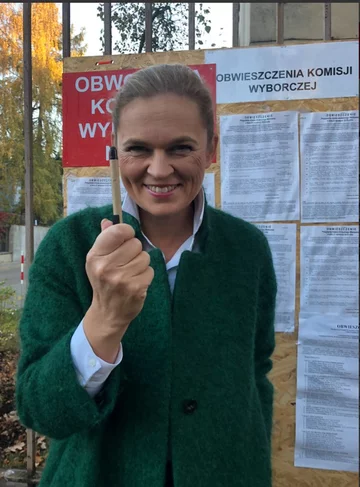 Barbara Nowacka po głosowaniu 