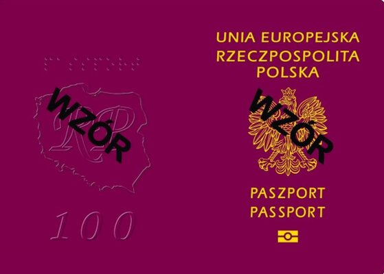 Miniatura: Nowy paszport - wzór na 100-lecie...
