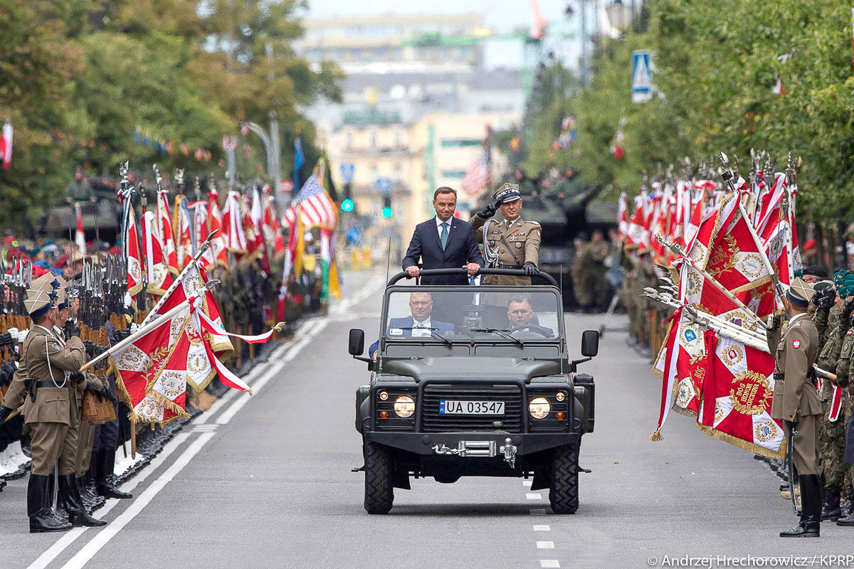 Udział Prezydenta w obchodach Święta Wojska Polskiego 