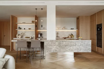 Elegancki apartament w Krakowie, projekt Katarzyna Kraszewska 