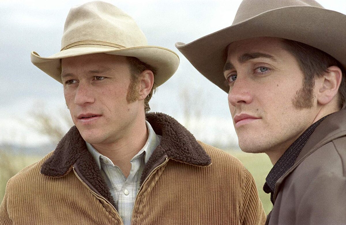 Heath Ledger i Jake Gyllenhaal w filmie „Tajemnica Brokeback Mountain” (2005) 