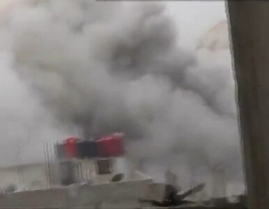 Miniatura: Syryjczyk nagrał spadające na miasto bomby...