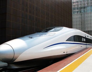 Miniatura: Szybki chiński pociąg stanął przez brak prądu