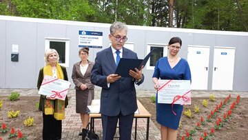 dr Paloma Cuchi dyrektor generalna WHO w&nbsp;Polsce, Paulina Stochniałek Wicemarszałek Wojew&oacute;dztwa Wielkopolskiego, dr Sławomir Wysocki