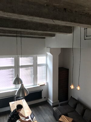 Miniatura: Mały loft z Krakowie, proj. Magdalena Załoga