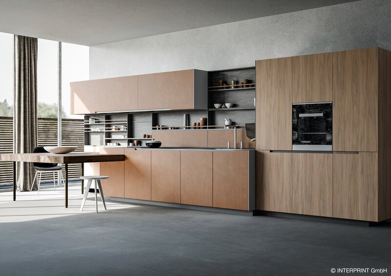 Połączenie wyrazistego usłojenia wierzby (Willow Tree) z&nbsp;delikatnym, metalicznym efektem (Arc Metal) &ndash; nowoczesność, kt&oacute;ra emanuje ciepłem i&nbsp;spokojem