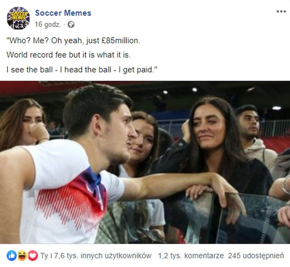 Harry Maguire. Najdroższy obrońca świata? 