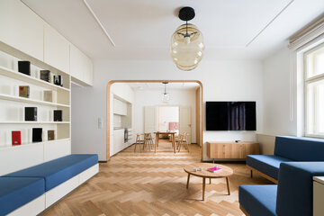 Mieszkanie w&nbsp;kamienicy, projekt No Architects