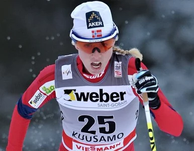 Miniatura: Zamiast z Kowalczyk ścigała się ze......