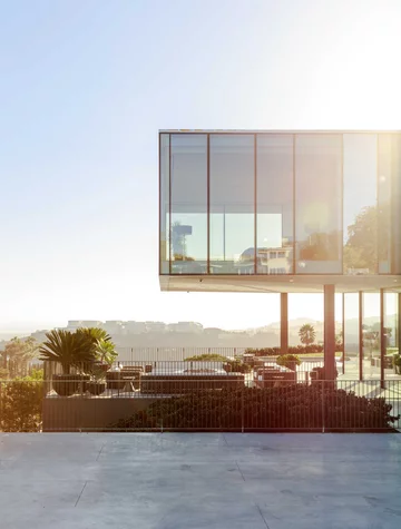 The Orum House w Bel Air, najdroższej dzielnicy Los Angeles Beyone, Hollywood, Bel Air