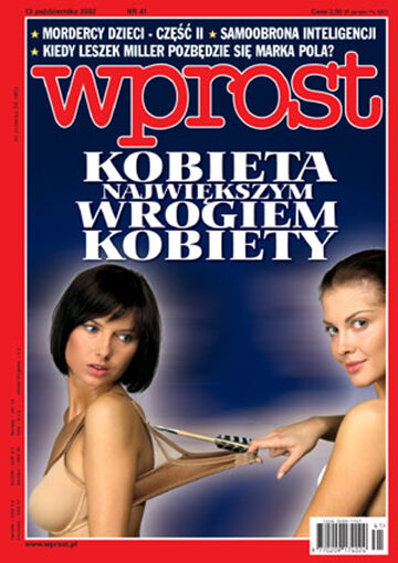 Okładka tygodnika Wprost nr 41/2002 (1037)