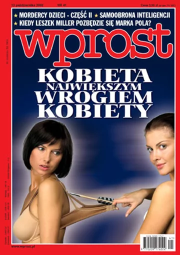 Okładka tygodnika Wprost nr 41/2002 (1037)