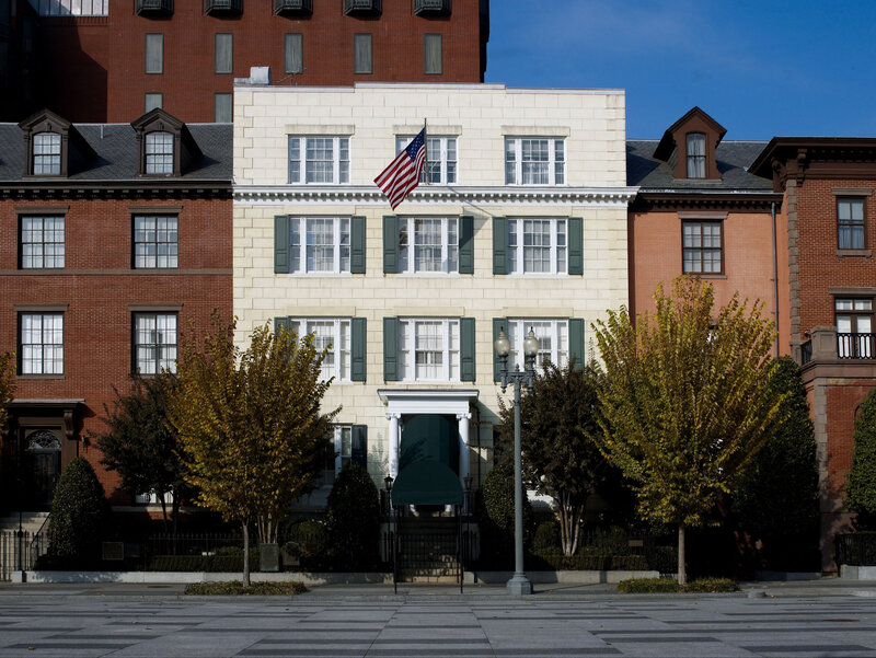 Blair House, widok od frontu