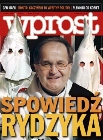 Okładka tygodnika Wprost nr 28/2007 (1281)