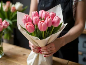 Miniatura: Dzień Kobiet. Tyle w tym roku kosztują kwiaty