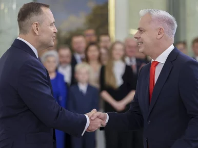 Miniatura: „Drugi Karol” w Pałacu Prezydenckim. „Może...