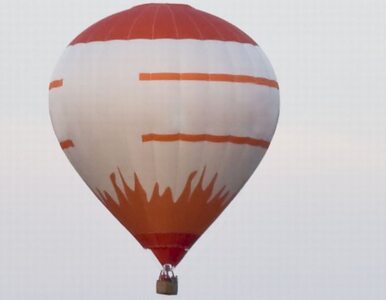Miniatura: Holandia: balon z turystami wpadł do jeziora