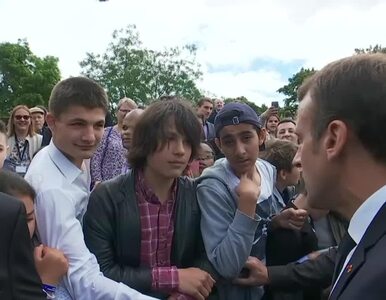 Miniatura: Emmanuel Macron zrugał nastolatka. „Nie...