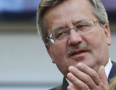 Miniatura: Komorowski podczas meczu z nerwów obgryzał...