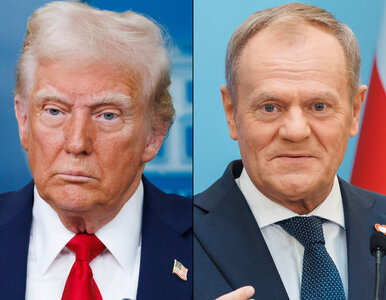 Miniatura: Euforia po słowach Trumpa. Tusk studzi emocje