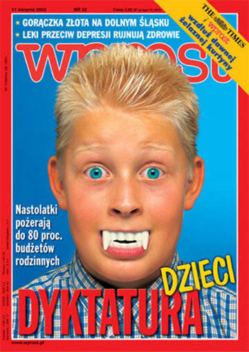 Okładka tygodnika Wprost nr 32/2002 (1028)