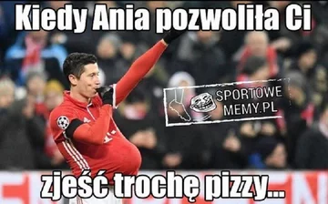 Lewandowski zostanie ojcem - memy 