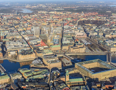 Miniatura: Dwa wybuchy na przedmieściach Sztokholmu....