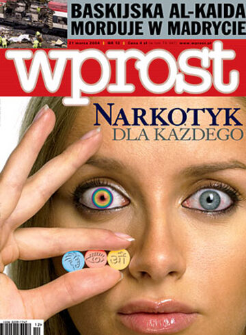 Okładka tygodnika Wprost nr 12/2004 (1112)