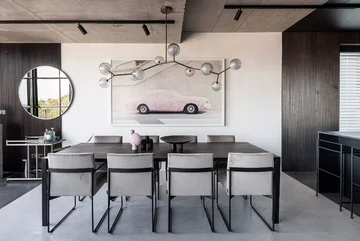 Apartament w Pradze, projekt OOOOX 