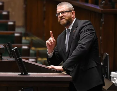 Miniatura: Awantura z posłami Konfederacji. Braun...